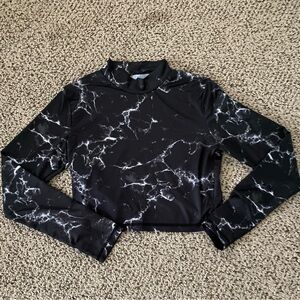 Buffbunny mockneck long sleeve top